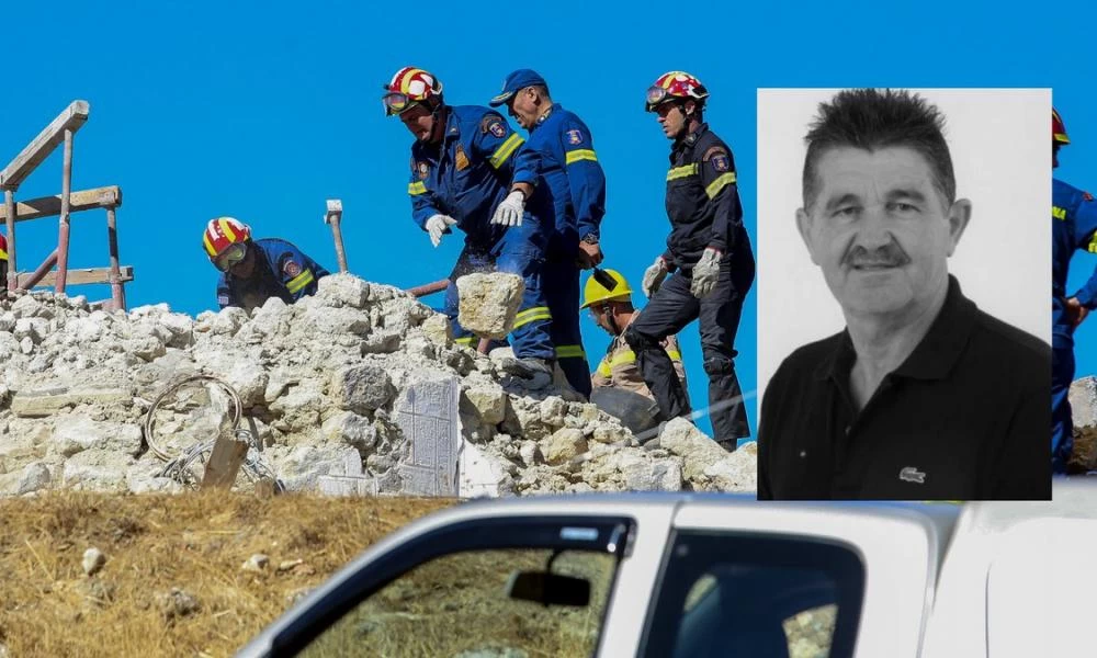 Σεισμός στην Κρήτη: Σήμερα η κηδεία του άτυχου 62χρονου